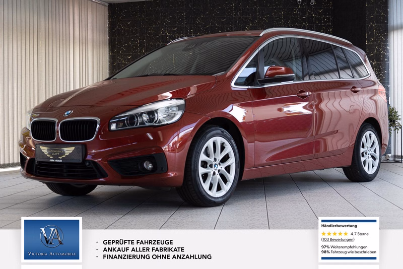 BMW 218d Advantage LED Navi PDC Leder 1.Hand 19%MwSt