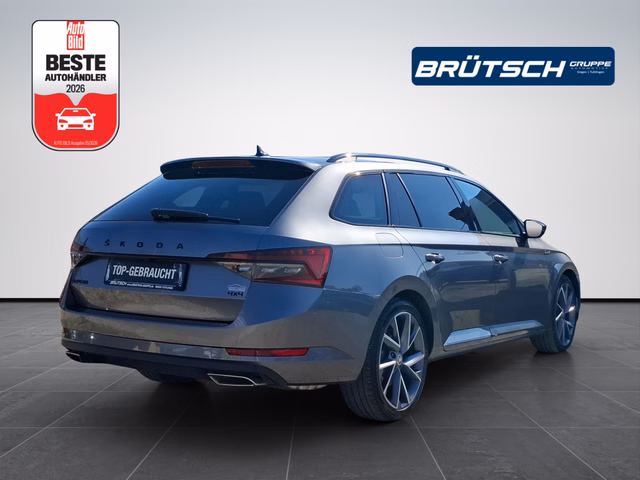 Skoda Superb Combi 2.0 TSI Sportline 4x4 DSG / AHK / STHZG / CANTON - foto 4