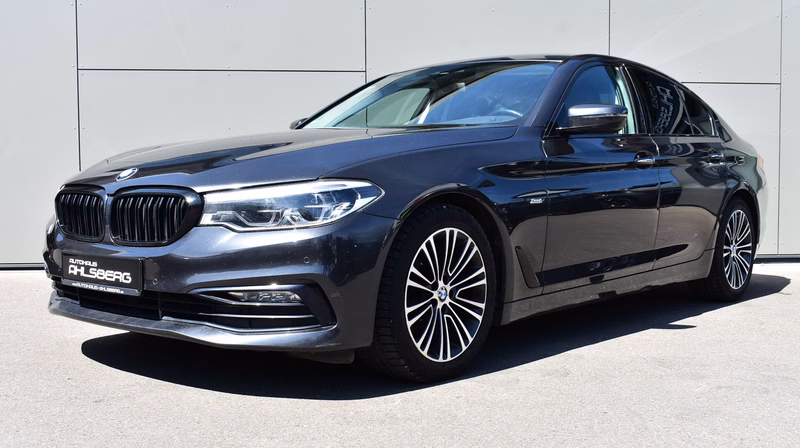 BMW 520 D SPORT LINE/SHADOW/ TEMPO./H-K/PDC/LEDER/MEMORY/