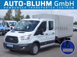 Ford Transit 350 TDCi-EU6 Doka Plane L3 + Klima + AHK 3,5 T