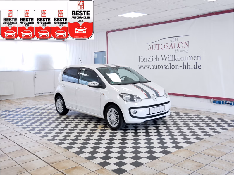 Volkswagen up high up!*2Vorb*Servicegepf*Leder*Navi*PDC*Sitzheizung*Sound Plus