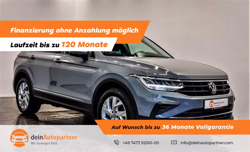 Volkswagen Tiguan Life 4Motion Navi Pano ACC LaneAss H&K