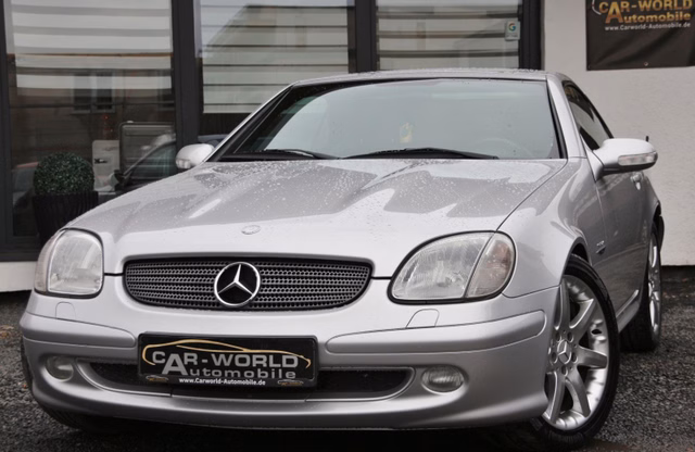 Mercedes-Benz SLK 230 SLK Roadster 1.HD Klima Xeno Scheckheft Gebrauchtwagen Kaufen | EZ 12/2002