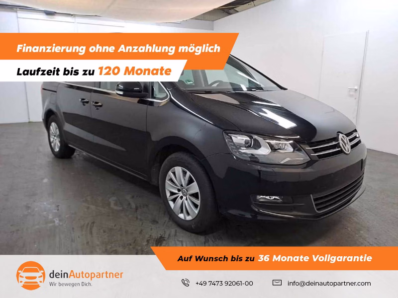 Volkswagen Sharan Comfortline 7 Si STH Navi RFK PDC