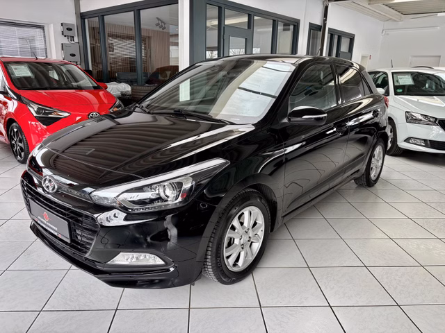 Hyundai i20 blue Passion 88KW TGDI LED Tagfahrl. USB PDC Gebrauchtwagen Kaufen | EZ 05/2016