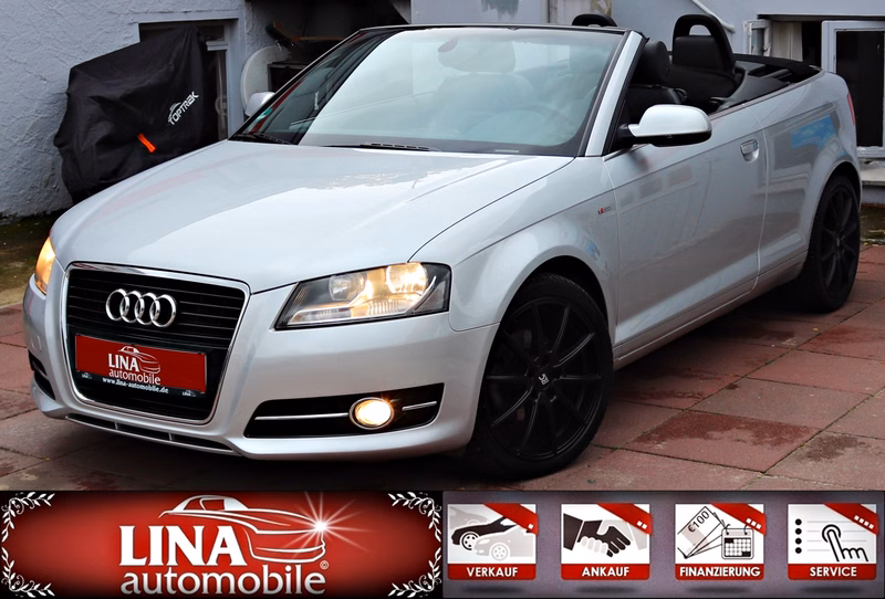 Audi A3 Cabriolet 2.0 TDI S-LINE NaviTouch Leder PDC