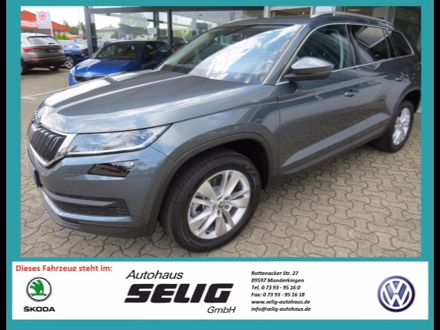 Skoda Kodiaq Style 2.0 TDI 7-Gang DSG 4x4,190 PS,DCC,Columbus,Canton,Virtuelles Cock.