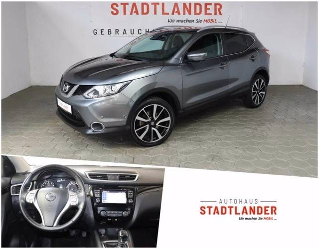 Nissan Qashqai 1.6 DIG-T TEKNA / LED / NAVI / Pano Used vehicle for sale | First registration 07/2017 | Price 16.990 €