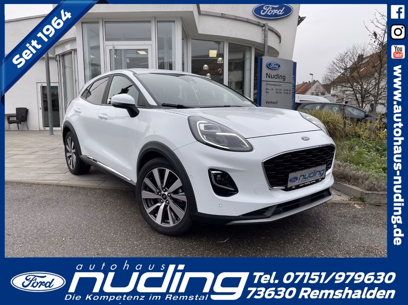 Ford Puma 1.0 EcoBoost Aut. Titanium X ACC/BLIS/RFK