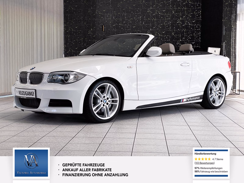 BMW 135i Cabrio M-Paket NaviProf Vollausstattung