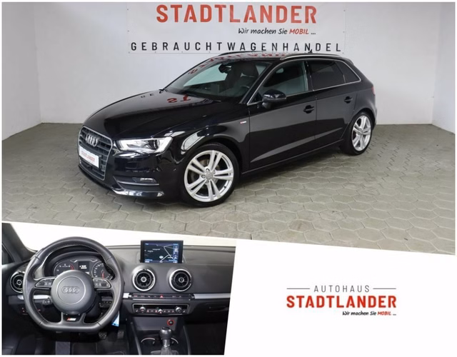 Audi A3 1.4 TFSI Sportback S-Line / Xenon / Navi Gebrauchtwagen Kaufen | EZ 04/2013 | Preis 15.990 €
