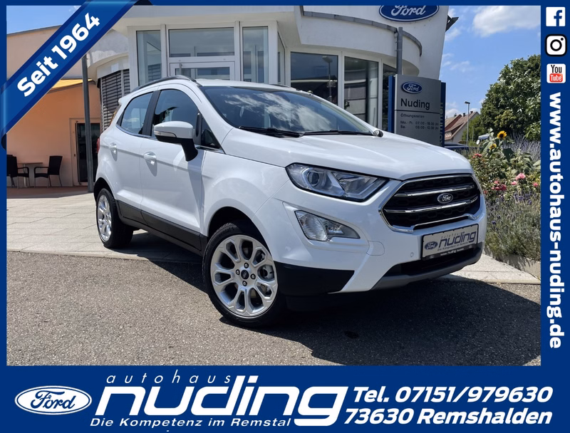 Ford EcoSport 1.0 EcoBoost Titanium RFK/BLIS/SZH