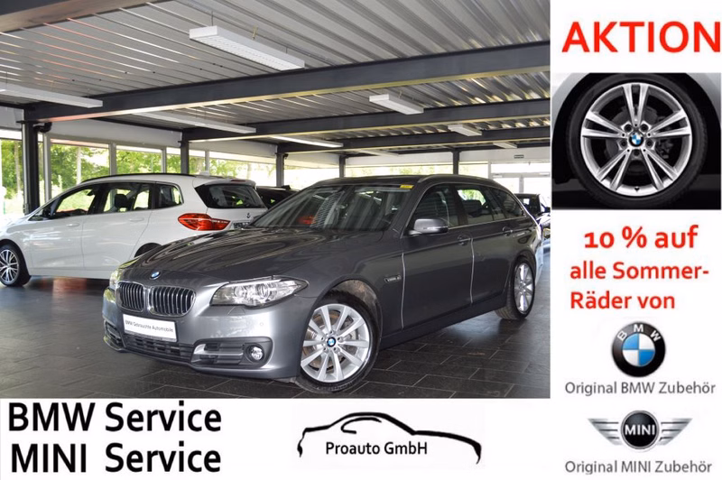 BMW 520d xD Tour. Aut.HUD/NAVPROF/KOMFORTSITZE/RFK