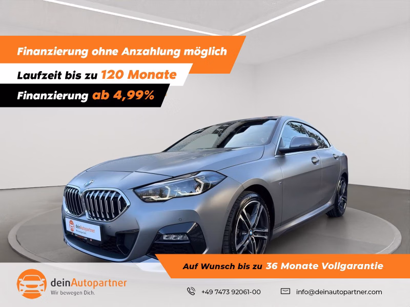 BMW 218 Gran Coupé M-Sport/NAVI / RFK/LED/LED/LEDER/UVP 56.370 Euro