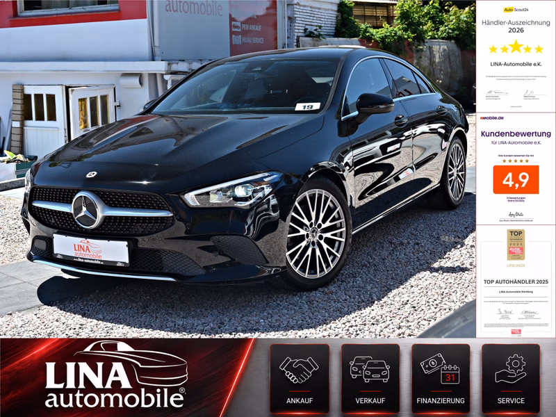 Mercedes-Benz CLA 220 4Matic Kamera NaviDVD LED 18" Leder