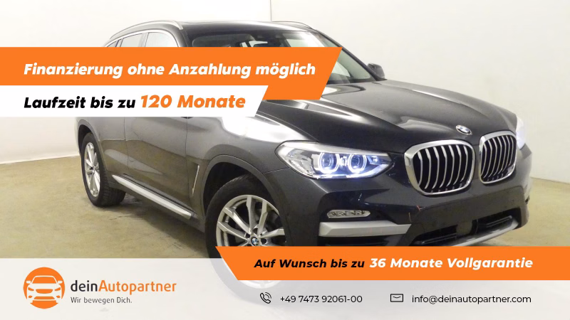 BMW X3 xDrive20i xLine Leder Pano AHK LED Navi RFK