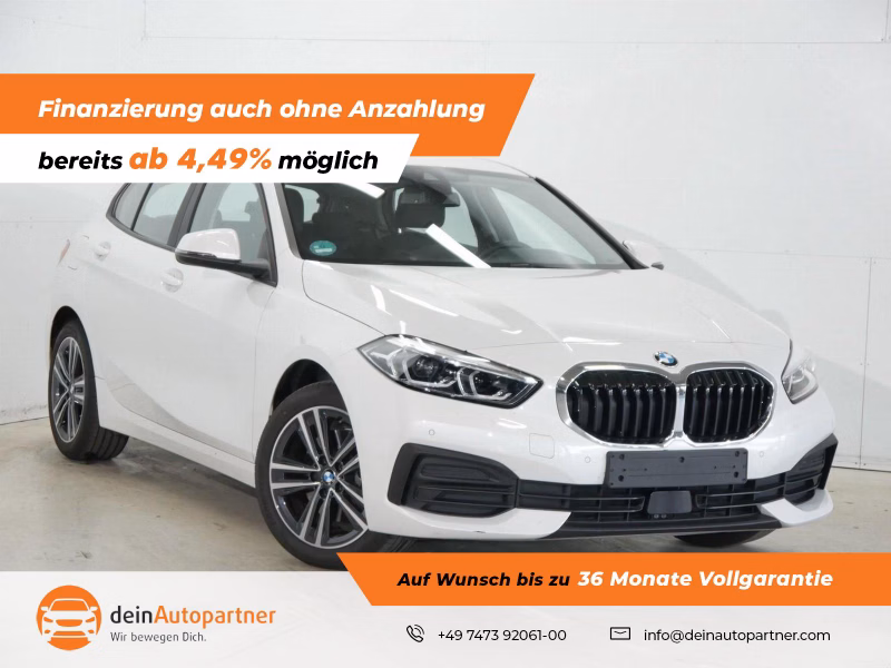 BMW 118i 5-Türer Navi Shz Keyless LED Comf. Pak.