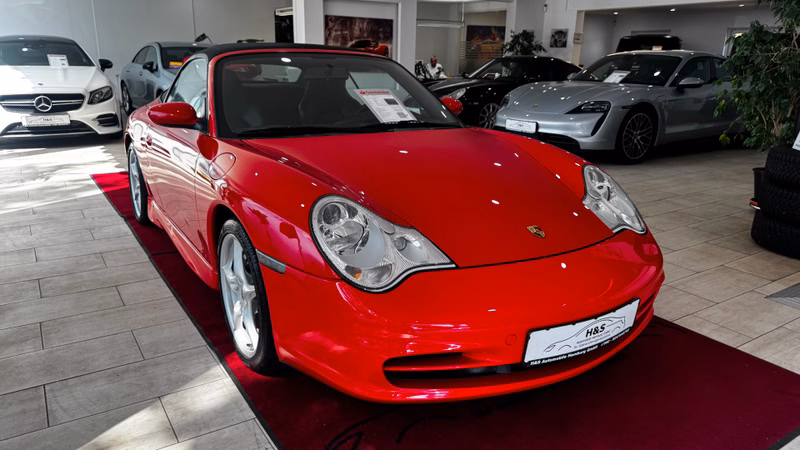 Porsche 911/996 Carrera 4 Cabriolet Bi-Xenon*Hard-top*Tempomat