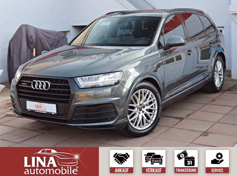 Audi Q7 3.0 TDI Quat. S-Line 7Sitz StandHz SOFT NACHT