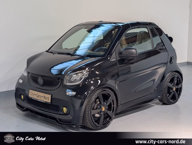 smart fortwo cabrio BRABUS prime AMBIENTE+LED+LEDER Used vehicle for sale | First registration 11/2017 | Price 24.999 €