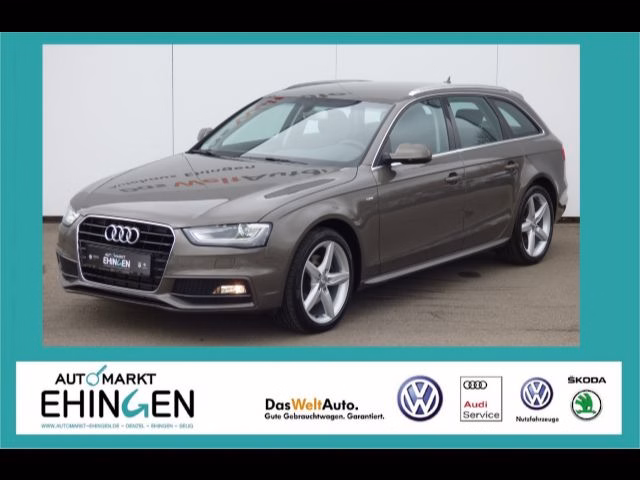Audi A4 Avant 2.0 TDI Ambition S Line AHK Navi Xenon