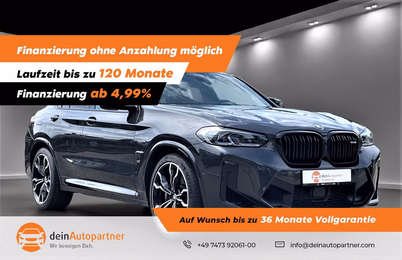 BMW X4M Compe. Leder HuD AHK H&K Laser Pano