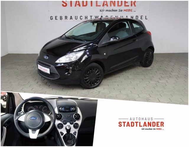 Ford Ka Ka 1.2 Titanium / Klimaanlage / Ganzjahresreifen Gebrauchtwagen Kaufen | EZ 06/2009 | Preis 3.490 €