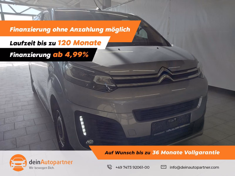 Citroën Jumpy Kasten 2.0 Blue-HDI Driver /NAVI/LEDER/BI-XENON/KLIMA/RFK/DAB/TEMPOMAT