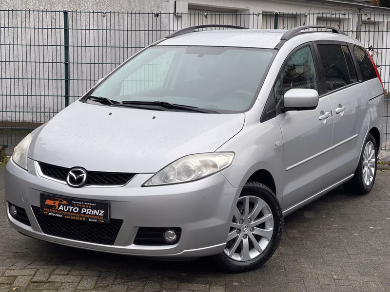 Mazda 5 1.8 Exclusive+ 7- SITZER+ TÜV NEU+ KLIMA+ AHK+ PDC