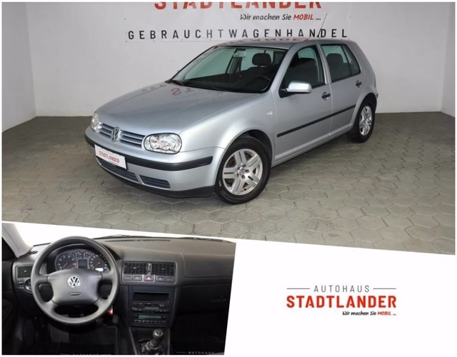 Volkswagen Golf lV 1.4 Special Reifen neu | Zahnriemen neu Used vehicle for sale | First registration 02/2002 | Price 3.990 €
