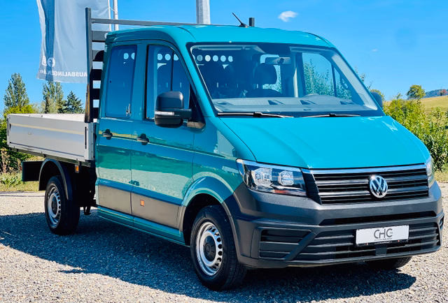 Volkswagen Crafter Pritsche 35 DOKA mittellang FWD 7-Sitzer Gebrauchtwagen Kaufen | EZ 10/2018 | Preis 30.940 €