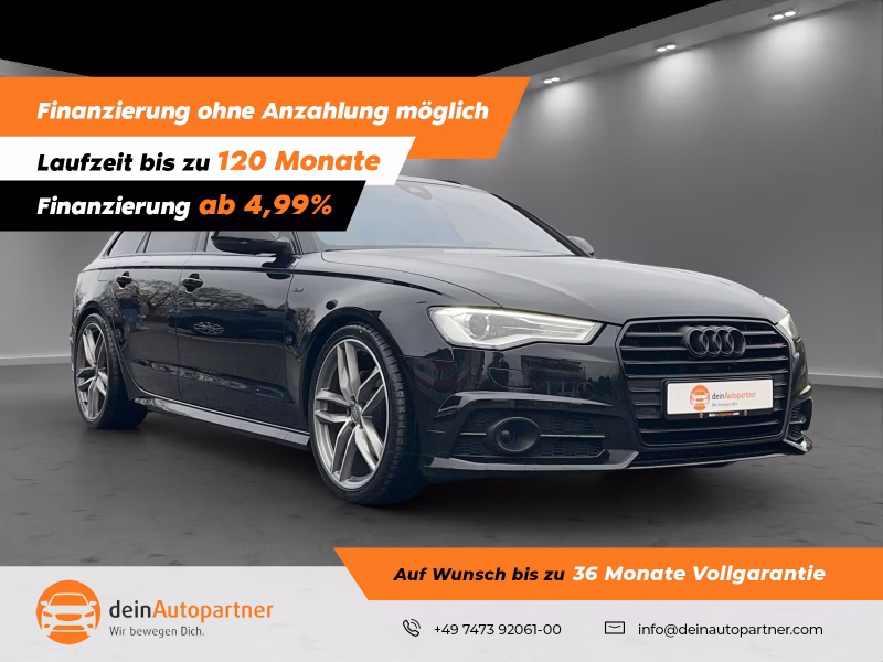 Audi A6 Avant 2.0 TDI ultra S line AHK Leder Navi RFK