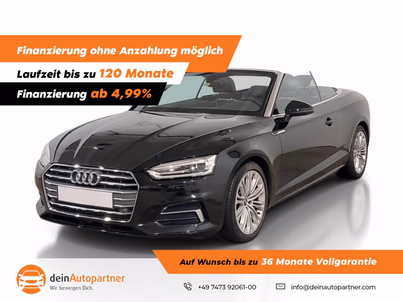 Audi A5 Cabriolet 40 TFSI sport/VIRTUAL/LED/SHZ/DRIVE SELECT/18"