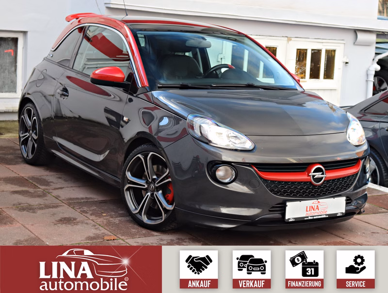 Opel Adam S PANO Leder LenkrHzg 2xSHZ Klimaaut 18"Alu