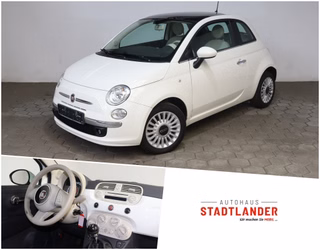 Fiat 500 Lounge 1.2 GLASDACH KLIMA