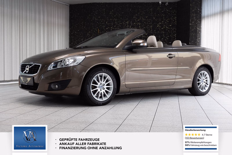 Volvo C70 Cabriolet Kinetic Leder Navi PDC Nur 53tkm