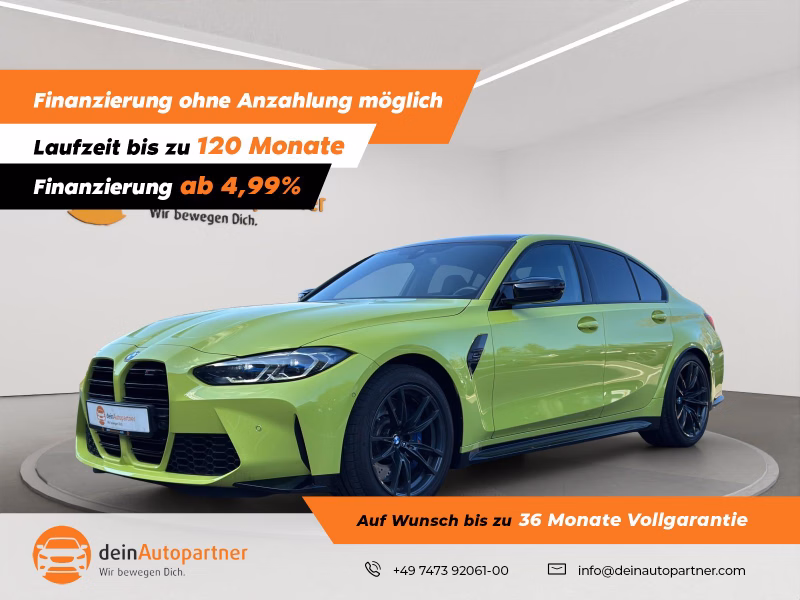 BMW M3 Competition LASER/LEDER/SIDE/RFK/H&K/WIDESCREEN