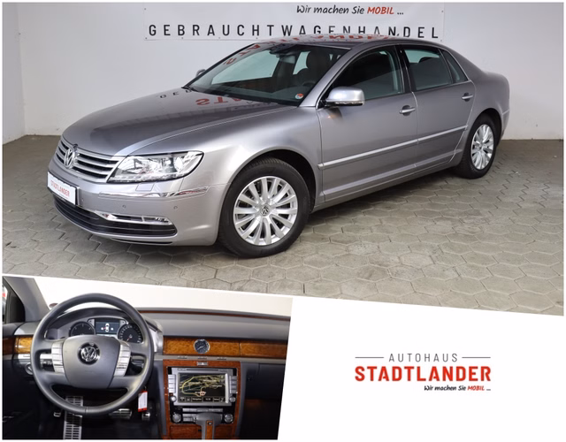 Volkswagen Phaeton V6 TDI 5-Sitzer 4Motion NAVI KAMERA DAB Used vehicle for sale | First registration 10/2013 | Price 18.900 €
