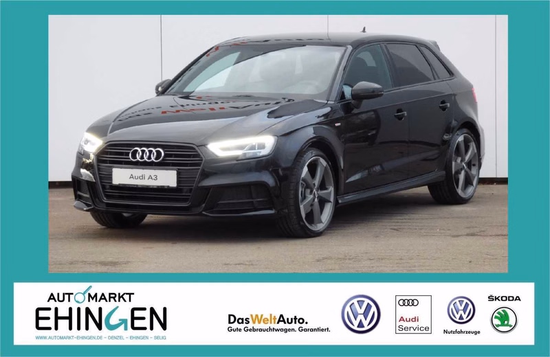 Audi A3 Sportback sport 1.5 TSI S tronic S Line Blac