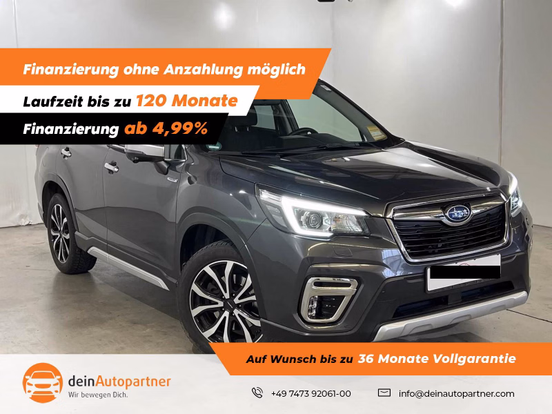 Subaru Forester 2.0 e-Boxer NAVI/LED/LEDER/AHK/RFK/LANE/SIDE