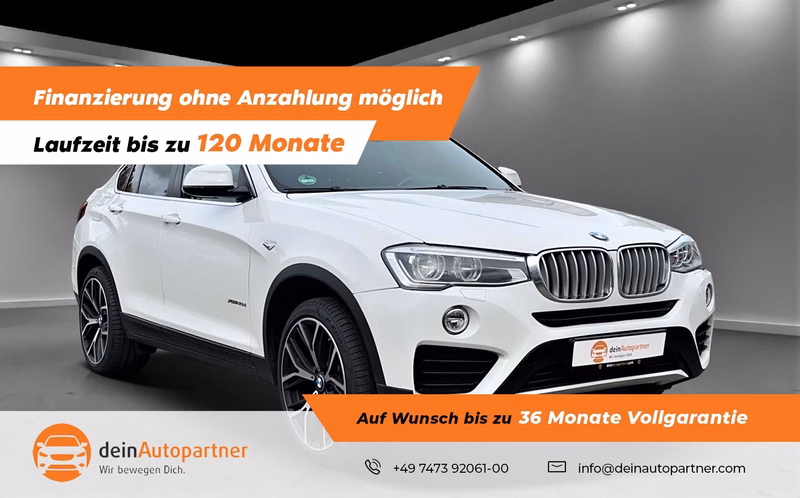 BMW X4 xDrive30d Advantage NAVI LEDER HUD PANO AHK