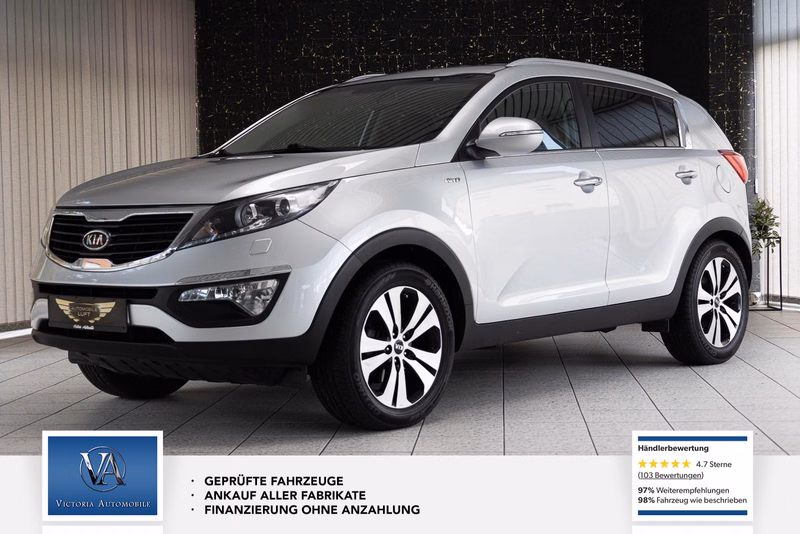 Kia Sportage 2.0 Spirit 4WD LPG Gas Aut AHK Navi PDC