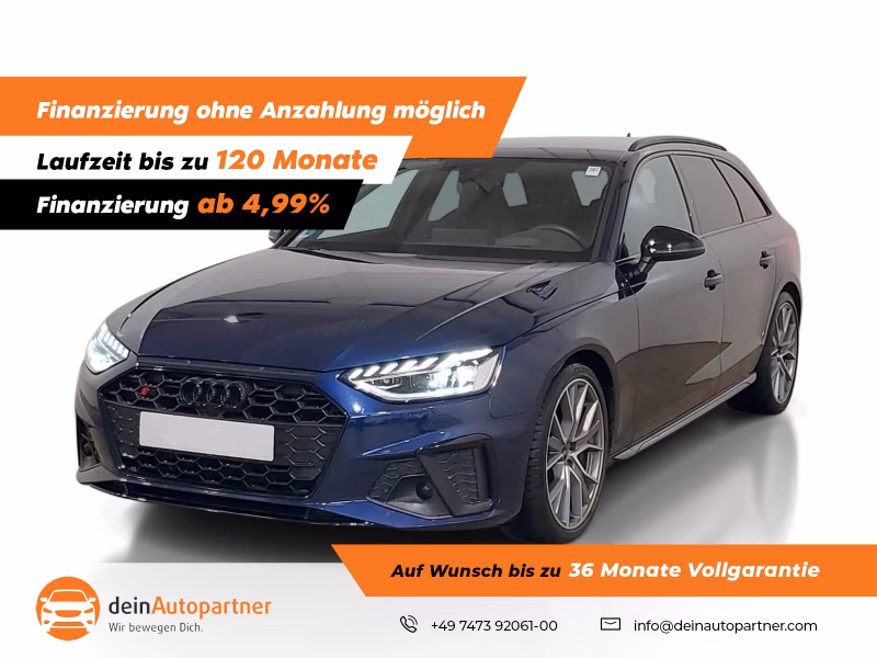 Audi S4 Avant 3.0 TDI quattro MATRIX LED/LEDER/STHZ/HUD/AHK/VIRTUAL COCKPIT