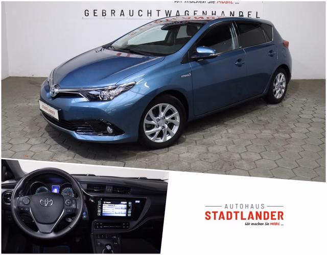 Toyota Auris Hybrid Edition-S NAVI KAMERA SHZ PANO Used vehicle for sale | First registration 05/2016 | Price 14.990 €
