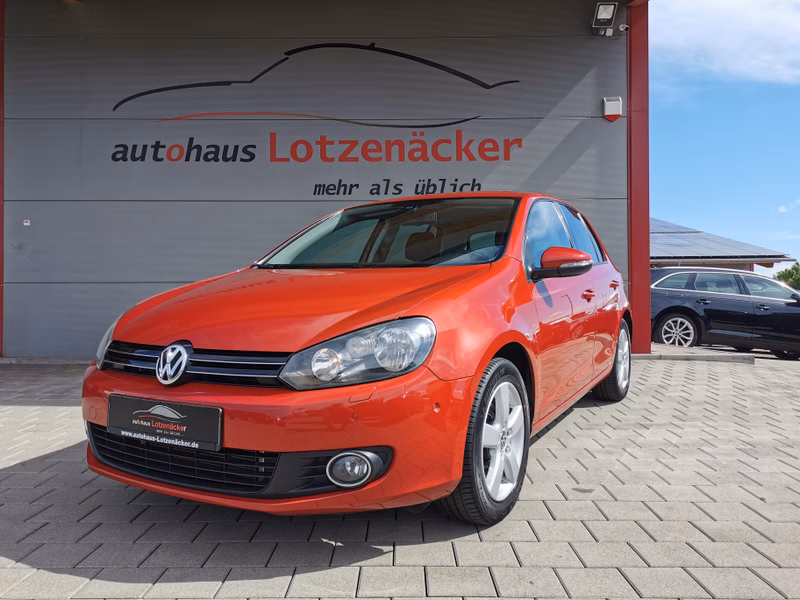 Volkswagen Golf VI 1,2 KLIMA/SHZ/TEMPOMAT/TÜV NEU
