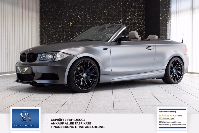 BMW 135i Cabrio M-Paket Top Ausstattung Mega Look
