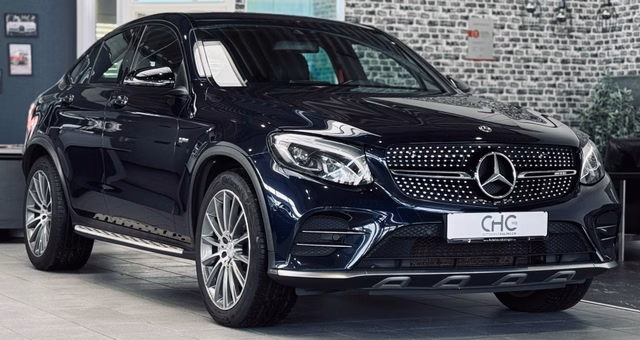 Mercedes-Benz GLC 43 AMG 4M Coupe BURMESTER|AHK|KAMERA|NAVI|LED-HIGH Gebrauchtwagen Kaufen | EZ 01/2019 | Preis 42.590 €