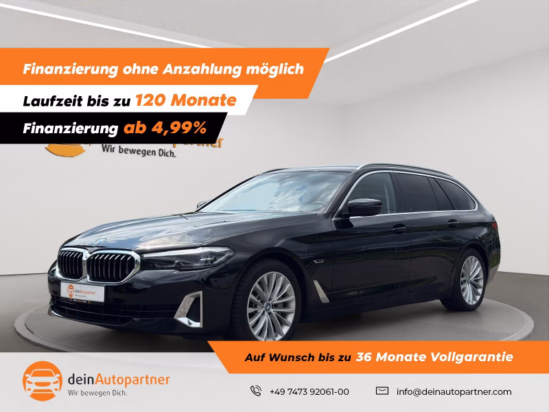 BMW 530 e Luxury Line Leder LED Navi RFK Busin. Paket