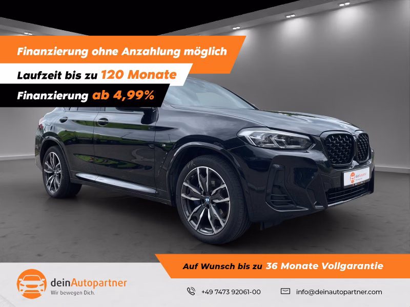 BMW X4 xDrive30d M Sport Leder AHK Hifi StandHzg. Dr.Ass.