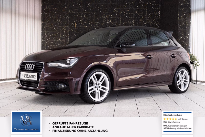Audi A1 1.6 Sportback S-Line Aut Nav Mega Voll